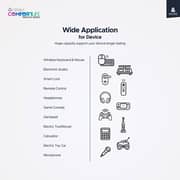 Rafeed Comfortlife 16340 Rechargeable Battery And Charger Set - EQ0755