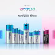 Rafeed Comfortlife 16340 Rechargeable Battery And Charger Set - EQ0755