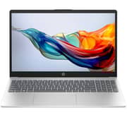 HP (2025) Laptop - AMD Ryzen 5-7520U / 15.6inch FHD / 512GB SSD / 16GB RAM / Shared AMD Radeon Graphics / Windows 11 Home / English & Arabic Keyboard / Natural Silver / Middle East version - [15-FC0054NE]