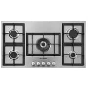 Fulgor Gas Hob 90cm 5 Burners, Stainless Steel - HfG90LG5BFT