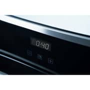 Fulgor Gas Oven with Gas Grill - 90 cm - 91 L Black Glass Oven OF GG D 95 S XL BG 2T Es