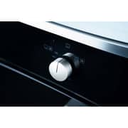 Fulgor Gas Oven with Gas Grill - 90 cm - 91 L Black Glass Oven OF GG D 95 S XL BG 2T Es