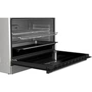 Bosch Cooker 90 cm 5 Burners - Cast Iron -Stainless Steel - Series 8 - HIZ5G7W51S