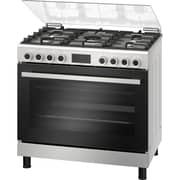 Bosch Serie 6 Gas Hob with Stainless Steel Oven - HGP3I8W50S