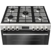 Bosch Serie 6 Gas Hob with Stainless Steel Oven - HGP3I8W50S