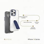 Levelo Morphix Magsafe Grip Case Blue iPhone 16 Pro Max - LVLMMGC16PMBL