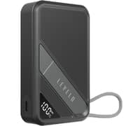 Levelo AirLink Qi2 Power Bank 10000mAh Black - LVL-AIRLINK-PB10K-BK