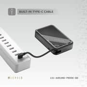 Levelo AirLink Qi2 Power Bank 10000mAh Black - LVL-AIRLINK-PB10K-BK