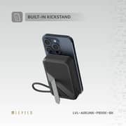 Levelo AirLink Qi2 Power Bank 10000mAh Black - LVL-AIRLINK-PB10K-BK