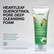 Anua Heartleaf Quercetinol Pore Deep Cleansing Foam White