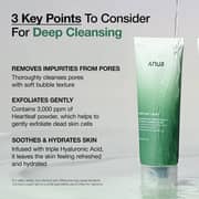 Anua Heartleaf Quercetinol Pore Deep Cleansing Foam White