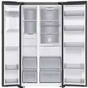Samsung 615L, Bespoke AI Refrigerator SBS AI Home - RS90F64D1FAE