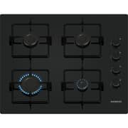 Siemens iQ300 Built-in 4 Burner Gas Hob 60cm Black - EO6C6PP30M