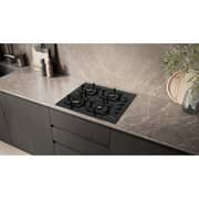 Siemens iQ300 Built-in 4 Burner Gas Hob 60cm Black - EO6C6PP30M