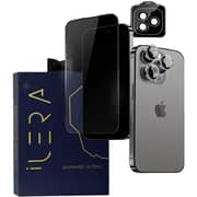 Ilera Sapphire Ultra+ Privacy Screen Protector Black iPhone 16 Plus - ILSPDL+16PL