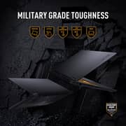 Asus TUF F16 Gaming (2025) Laptop - 13th Gen / Intel Core i5-13450HX / 16inch FHD+ / 512GB SSD / 16GB RAM / 8GB NVIDIA GeForce RTX 5050 Graphics / Windows 11 Home / English & arabic Keyboard / Jaeger Gray / Middle East Version - [FX608JH-RV002W]