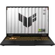 Asus TUF F16 Gaming (2025) Laptop - 14th Gen / Intel Core i7-14650HX / 16inch FHD+ / 1TB SSD / 16GB RAM / 8GB NVIDIA GeForce RTX 5050 Graphics / Windows 11 Home / English & Arabic Keyboard / Jaeger Gray / Middle East Version - [FX608JHR-RV001W]