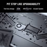 Asus ROG Strix G16 Gaming (2025) Laptop - 14th Gen / Intel Core i7 14650HX / 16inch FHD+ / 1TB SSD / 16GB RAM / 8GB NVIDIA GeForce RTX 5050 Graphics / Windows 11 Home / English & Arabic Keyboard / Eclipse Gray / Middle East Version - [G615JHR-1SG7821W]