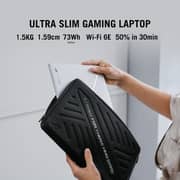 Asus ROG Zephyrus G14 Gaming (2025) Laptop - AMD Ryzen 9-270 / 14inch 3K / 1TB SSD / 16GB RAM / 8GB NVIDIA GeForce RTX 5050 Graphics / Windows 11 Home / English & Arabic Keyboard / Platinum White / Middle East Version - [GA403UH-OLED9161W]