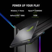 Asus ROG Strix G16 Gaming (2025) Laptop - AMD Ryzen 9-8940HX / 16inch WQXGA / 1TB SSD / 16GB RAM / 8GB NVIDIA GeForce RTX 5060 Graphics / Windows 11 Home / English & Arabic Keyboard / Eclipse Gray / MiddleEast Version - [G614PM-G1S161W]