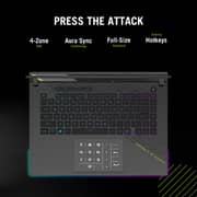 Asus ROG Strix G16 Gaming (2025) Laptop - AMD Ryzen 9-8940HX / 16inch WQXGA / 1TB SSD / 16GB RAM / 8GB NVIDIA GeForce RTX 5060 Graphics / Windows 11 Home / English & Arabic Keyboard / Eclipse Gray / MiddleEast Version - [G614PM-G1S161W]