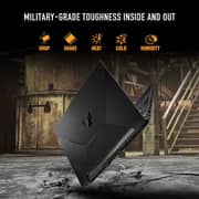 Asus TUF Gaming A15 (2025) Laptop - AMD Ryzen 5-7535HS / 15.6inch FHD / 512GB SSD / 16GB RAM / 4GB NVIDIA GeForce RTX 3050 Graphics / Windows 11 Home / English & Arabic Keyboard / Graphite Black / Middle East Version - [FA506NC-HN003W]
