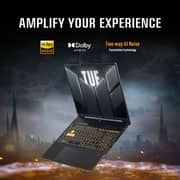Asus TUF F16 Gaming (2025) Laptop - 2nd Series / Intel Core 5-210H / 16inch FHD+ / 512GB SSD / 16GB RAM / 6GB NVIDIA GeForce RTX 3050 Graphics / Windows 11 Home / English & Arabic Keyboard / Meccha Gray / Middle East Version - [FX607VJ-RL012W]