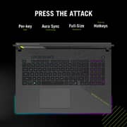 Asus ROG Strix G18 Gaming (2025) Laptop - 14th Gen / Intel Core i9-14900HX / 18inch 2.5K / 1TB SSD / 32GB RAM / 8GB NVIDIA GeForce RTX 5070 Graphics / Windows 11 Home / English & Arabic Keyboard / Eclipse Grey / Middle East Version - [G815JPR-G91621W]