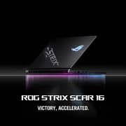 Asus ROG Strix SCAR 16 Gaming (2025) Laptop - 2nd Series / Intel Core Ultra 9-275HX / 16inch WQXGA / 1TB SSD / 32GB RAM / 24GB NVIDIA GeForce RTX 5090 / Windows 11 Home / English & Arabic Keyboard / Off Black / Middle East Version - [G635LX-S5008W]