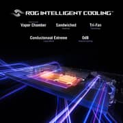 Asus ROG Strix SCAR 16 Gaming (2025) Laptop - 2nd Series / Intel Core Ultra 9-275HX / 16inch WQXGA / 1TB SSD / 32GB RAM / 24GB NVIDIA GeForce RTX 5090 / Windows 11 Home / English & Arabic Keyboard / Off Black / Middle East Version - [G635LX-S5008W]