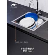 Millen Topmount Single Bowl Sink 1pc - MTMS454519SS