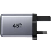 Helix Dual Port Wall Charger Silver - PowerPro-45W