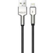 Helix Lightning Cable 1.2m Silver - Heli Cord-UL