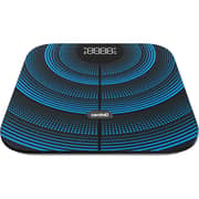 CardoO Tempered Glass Digital Scale, 180kg, Black - CEGBFS02B