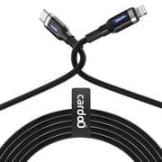 سلك كاردو من Type-C إلى Lightning بطول 2 متر لون أسود CGLCTL02B
