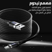 سلك كاردو من USB-A إلى Type-C بطول 2 متر لون أسود CGLCUC02B