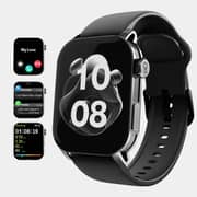 Cardoo X Apex Smart Watch for Unisex 2.01 Inch, Amoled Display, 300 mAh - Black