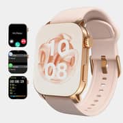 Cardoo X Apex Smart Watch for Unisex 2.01 Inch, Amoled Display, 300 mAh - Gold - CGLWXA04G