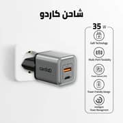 Cardoo 35W GaN Fast Charger USB-C PD EU Plug – Black – CGLAEU01B
