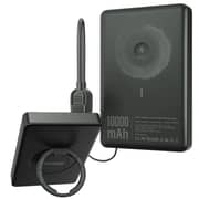 Cardoo 10000mAh Power Bank 20W Wireless MagSafe with Built-in Cables & Stand – Black – CGLPWB02B