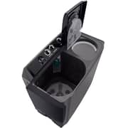 LG 10kg Twin Tub Washing Machine, Roller Jet, Black