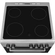 Hoover 4 Burners Ceramic Cooker 60cm Black/Stainless - HVC-V64E-S