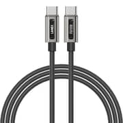 Lanex USB C to C Cable 1.5m Black - LS48CC