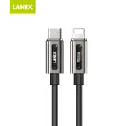 Lanex Type C to Lignting Cable 1.5m Black - LS48CL