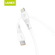 Lanex USB C to Lighting Cable White - LS31CL