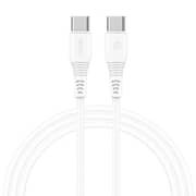 Lanex USB C to USB C Cable 100cm White - LS31CC