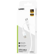 Lanex USB C to USB C Cable 100cm White - LS31CC