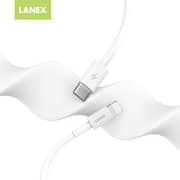 Lanex Adapter With Ligthning Cable White - LC50UCL