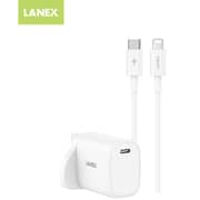 Lanex Adapter With Ligthning Cable White - LC50UCL