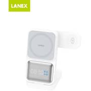 Lanex 3-in-1 Wireless Charger White - LW16